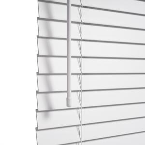 Installation au plafond Fenêtre standard en plastique à lame étroite ouverte supérieure Plaque plate horizontale Stores modernes en PVC du Vietnam - Product Image 4