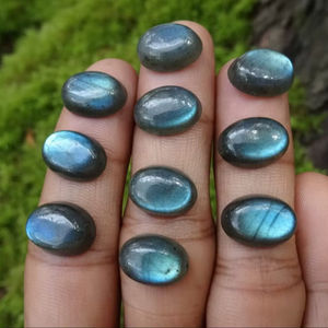 Labradorite de qualité AAA, forme ovale, pierre précieuse en vrac de la meilleure qualité pour la fabrication de pendentifs, meilleur prix, prix avantageux, 20% de réduction et cadeau - Product Image 1