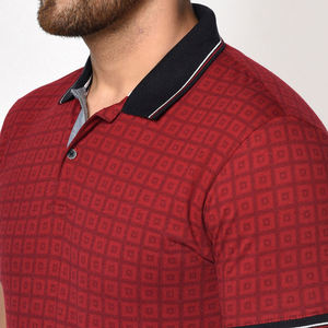 Camisa Polo de algodón de alta calidad personalizada al por mayor para hombre, camisa de golf informal con diseño de talla grande bordado para hombre - Product Image 6