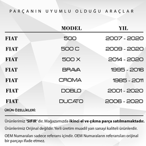 Couvercle de flotteur pour Fiat Doblo, Ducato, 500, Punto - Product Image 2