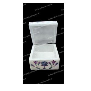 Best Selling Handmade Marble <b>Jewelry</b> <b>Box</b> with Stunning Mother of Pearl Detailing Ideal for <b>Gifts</b> and Keepsakes for Sale - Product Image 1