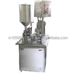 High Quality Semi Automatic Rotary Type Single Head Cup Filling and Sealing Machine for Culture Milk packaging 1-4-R-G