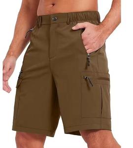 Pantalones Cortos Cargo de Senderismo para Hombre con 6 Bolsillos, Elásticos, Ligeros, Gruesos, Personalizados, para Viajes y Pesca - Product Image 3