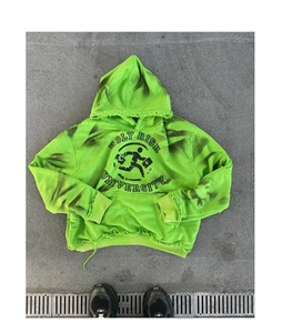 เสื้อฮู้ดผ้าฝ้ายหนาสำหรับผู้ชายเสื้อฮู้ดพิมพ์ลายดีไซน์โลโก้ตามสั่งปักลาย - Product Image 4