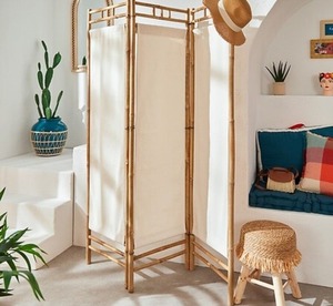 Divisori di bambù per interni ed esterni con separatore di stanze naturali sostenibili - Product Image 6