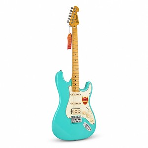 Chitarra Elettrica Bullfighter D-120 Turchese HSS con Corpo in Pioppo e Manico in Acero <span class=keywords><strong>Verde</strong></span> Schiuma di Mare - Product Image 6