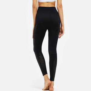 Leggings tricotés respirants sans couture taille haute pour femmes Style décontracté - Product Image 5