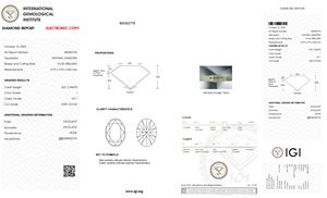 Diamantes sueltos naturales de grado de color VS1 de corte ovalado brillante de 5,01 quilates con certificación GIA de India a precios asequibles OEM - Product Image 2