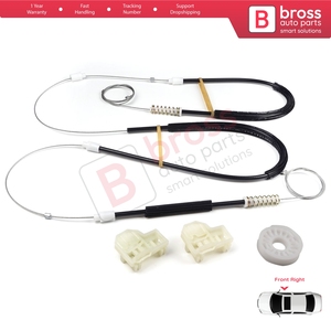 Kit de réparation de lève-vitre BWR235, porte avant droite pour Passat B5 B5.5 3B 3BG Superb MK1 B5 3U 3B1837462 - Product Image 4