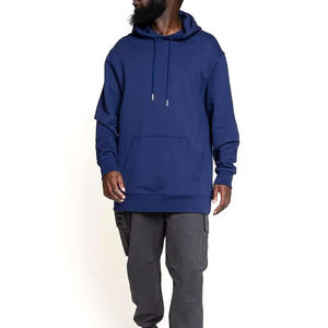 Nouveau Hoodie Confortable à Prix de Gros Coupe Ample Gris Clair 2025 pour Hommes – Hoodies Oversize de Haute Qualité 100% Coton Molletonné - Product Image 4