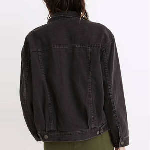 Chaqueta Vaquera de Mezclilla para Mujer, Corte Regular, Proveedor Directo de Fábrica, Todas las Tallas Disponibles, Logotipo Personalizado - Product Image 3