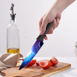 Juego de Cuchillos de Chef de Cerámica, Venta al por Mayor, 9 Piezas, Mango de Plástico de Alta Calidad, Duradero para Negocios de Restaurantes, Envío Gratis - Product Image 6