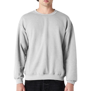 Sudadera de Forro Polar para Hombre, Cuello Redondo, Algodón, Estilo Holgado, Casual, Urbano, Cálida para Invierno - Product Image 1