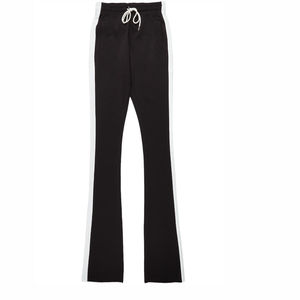 High Quality Heavyweight Sweatpants Manufacturer Custom Men's <b>Oversized</b> Blank Straight Leg Relaxed Flared Sweatpants - Product Image 1