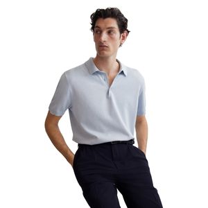 Camisa Polo gótica de manga corta para hombre de alta calidad, lienzo personalizable con logotipo impreso, solapa personalizable frontal, servicio OEM - Product Image 4