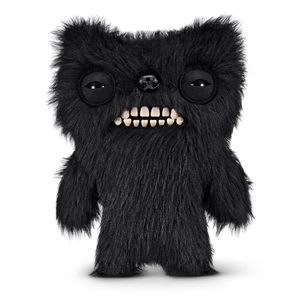 Fuggler Fart Face de 9 pulgadas, Serie 1 (Munch Munch Black Long) de ZURU, Juguete de Peluche de Monstruo Feo y Divertido - Product Image 1