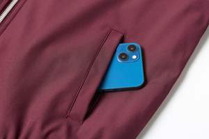 Blouson d'aviateur d'hiver avec fermeture à glissière et logo personnalisé OEM pour hommes blouson d'aviateur coupe-vent confortable et chaud à manches longues - Product Image 4