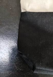 Bolsas de lona de alta demanda, Asa de cuerda de algodón retorcida en blanco y negro, ojales, cierre de cremallera, bordado para comestibles, uso en la playa - Product Image 6