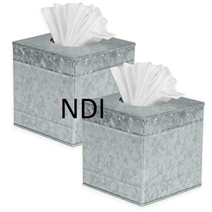 High Standard Quality Metal <b>Tissue</b> Holder <b>For</b> <b>Wedding</b> Party Decoration Table Top Center Pieces Gold Plated Finishing Holder - Product Image 6