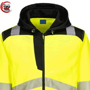 Ropa de Trabajo de Seguridad Personalizada de Alta Visibilidad, Impermeable, Transpirable, de Manga Larga, de Poliéster, Reflectante para Minería y Construcción - Product Image 2