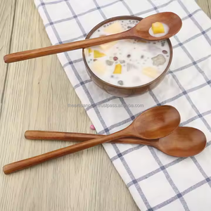 Cuillère en bois écologique de luxe à succès avec taille et logo personnalisables, artisanat artisanal, ustensile de cuisine - Product Image 4