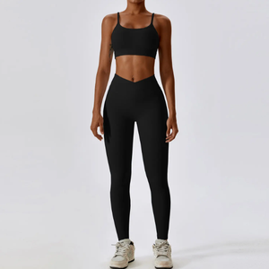 Vente en gros jambières taille haute jacquard anti cellulite pour le yoga et le sport collants leggings pour femmes leggings froissés aux fesses - Product Image 6