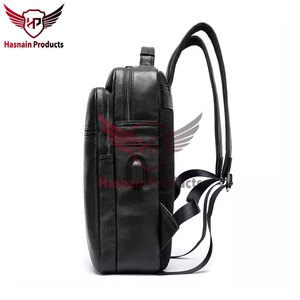 Premium 100% Real Leather Multipurpose <b>Backpack</b>: Travel, Office, <b>Laptop</b>, School Bag - Business Bag <b>for</b> Men and <b>Women</b> - Product Image 6