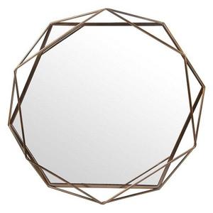 Cadre en alliage de fer personnalisé Grand miroir de salle de bain rond noir moderne Salon - Product Image 3