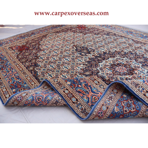 Tapis en laine riche et douce au design exclusif fait à la main grande taille expédition rapide pour la maison hôtels couloirs animaux de compagnie et antidérapant - Product Image 4