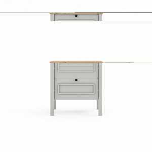 Muebles de dormitorio de diseño escandinavo Taiga 2 ekmeceli Komodin - Product Image 6