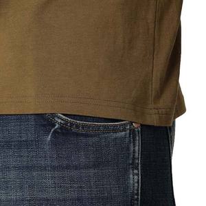 Camisetas de Hombre de Alta Calidad, Estilo Urbano, Manga Corta, Secado Rápido, Algodón, Color Sólido, Tallas Grandes - Product Image 2