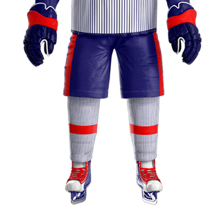 Ensemble d'uniformes de hockey sur glace unisexe de haute qualité 100% polyester, doux, confortable, séchage rapide, écologique, respirant pour la vente en gros - Product Image 5