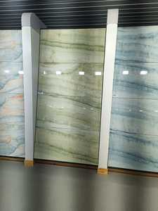 คอลเลคชั่นใหม่ดีไซน์ทันสมัย600x1200มม. พื้นผิวมันวาวสูงกระเบื้องพอร์ซเลนพื้นผิวมันวาวสูง10มม. พื้นอพาร์ทเมนต์หนาครอบคลุม5 + - Product Image 4