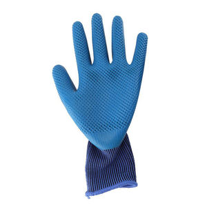 ถุงมือผ้าฝ้ายสำหรับงานอุตสาหกรรมถุงมือนิรภัยสำหรับงานก่อสร้างแบบเรียบ - Product Image 3