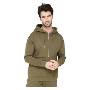 Sudadera con capucha acolchada de gran tamaño para hombre de alta calidad, jersey de patrón sólido único más vendido, forro polar para ropa de calle de invierno - Product Image 4