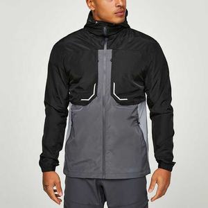 Haute qualité léger montagne pluie imperméable coupe-vent coupe-vent veste extérieure Softshell hommes coupe-vent veste avec capuche - Product Image 2