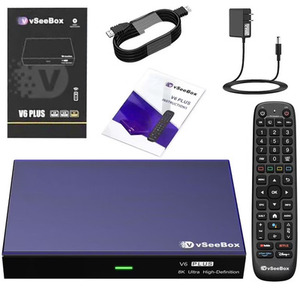 Vseebox V6 Plus 4GB+64GB, Versión Más Reciente 2026, Dispositivo Digital Inteligente para Entretenimiento en el Hogar, 6K HD - Product Image 1