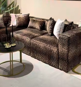 Three Seat Fabric Sectional <b>Sofa</b> Set Modular Loose Back <b>Inflatable</b> Contemporary Style Max Luxury Hotel - Product Image 2