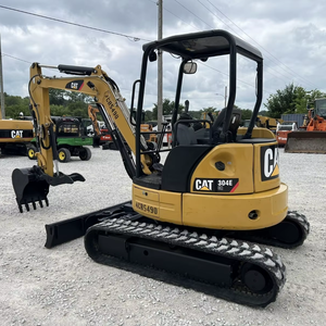 CAT 304E CR Mini (hasta 12.000 lbs) Excavadoras Mini azada Excavadora, Pulgar hidráulico de fábrica, motor diesel de gato de cabina abierta de fábrica - Product Image 6