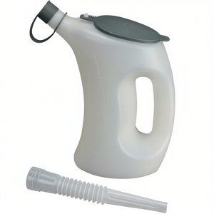 6-Piece <b>Set</b> of PRESSOL 1L HDPE <b>Measuring</b> <b>Cups</b> with Protective Lid/Cap/Flexible Spout - Product Image 3