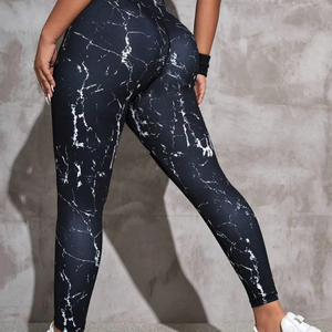 Leggings de Alta Calidad para Mujer, Talla Grande, Sin Costuras, Spandex/Nailon, Secado Rápido, Largo Completo, del Mejor Fabricante Profesional - Product Image 3