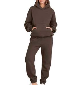 Conjunto Deportivo de Algodón de Alta Calidad Personalizado, con Media Cremallera, Talla Grande, Transpirable, Corto, para Mujer, Jacquard, Lavado Ácido, para Correr - Product Image 1