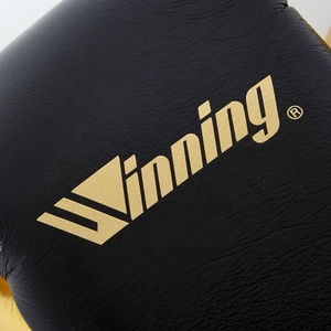 Gants de boxe de compétition en cuir premium pour entraînement en salle, sparring et entraînement, avec poignées antidérapantes et fermeture à lacets, personnalisables - Product Image 4
