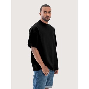 Thương Hiệu Sang Trọng Cao Cấp Sợ Hhãi Người Đàn Ông 100% Cotton T-Shirt Quá Khsize Tùy Chỉnh Hip Hop T-Shirts Với Thêu Logo Vải Dệt Kim - Product Image 2