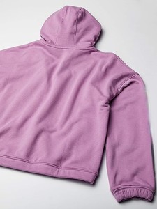 Sudadera con capucha de lana con cremallera completa para niñas 80% Algodón 20% poliéster Sudadera con capucha ligera para mujer Crop Top Hoodies Coat Factory DHL Clothing - Product Image 4