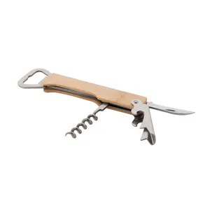Cavatappi Personalizzato Sukubo in Bambù - Gadget Premium Apribottiglie per Vino - Product Image 5