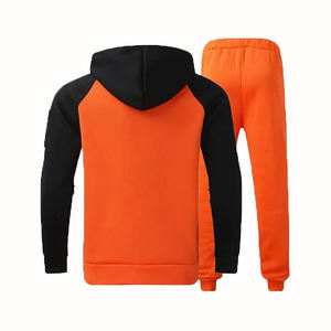 Ensemble survêtement 2 pièces grande taille pour femme, sortie d'usine, haute qualité, sweat-shirt à manches longues, pantalon de survêtement décontracté, sweat à capuche - Product Image 2