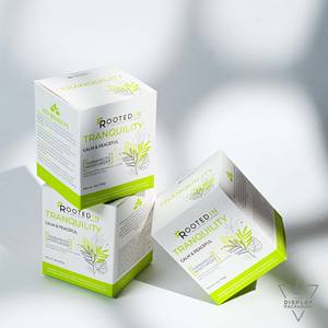 "Emballage kraft personnalisé écologique révolutionnaire pour les soins de la peau faits à la main, les huiles essentielles de bien-être et la beauté cosmétique à base de plantes biologiques - Product Image 4