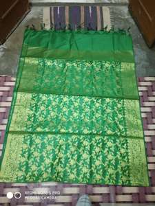 Banarasi Silk Dupatta élégant avec des motifs de tissage Zari disponibles en plusieurs nuances pour les tenues de fête et d'occasion spéciale - Product Image 6