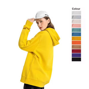 Femmes 100% coton Sherpa sweat à capuche zippé haute qualité chaud confortable veste polaire pour l'hiver randonnée décontracté longue vêtements de sport à capuche - Product Image 4